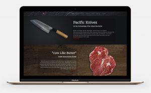 Woocommerce store website design, Hatcher Designs